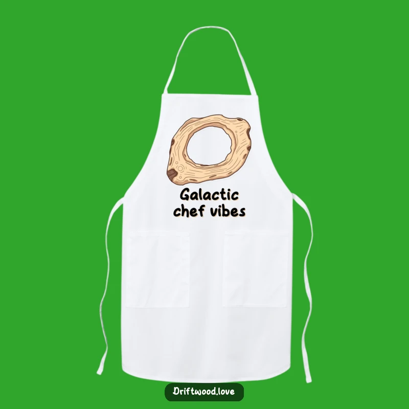 Funny Celestial Chef Apron: Driftwood Art for the Cosmic, Funny Cook