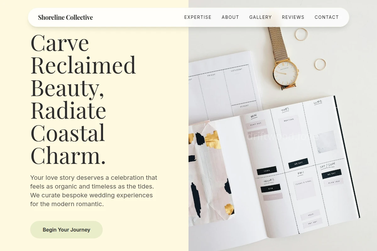 Driftwood Wedding Planner