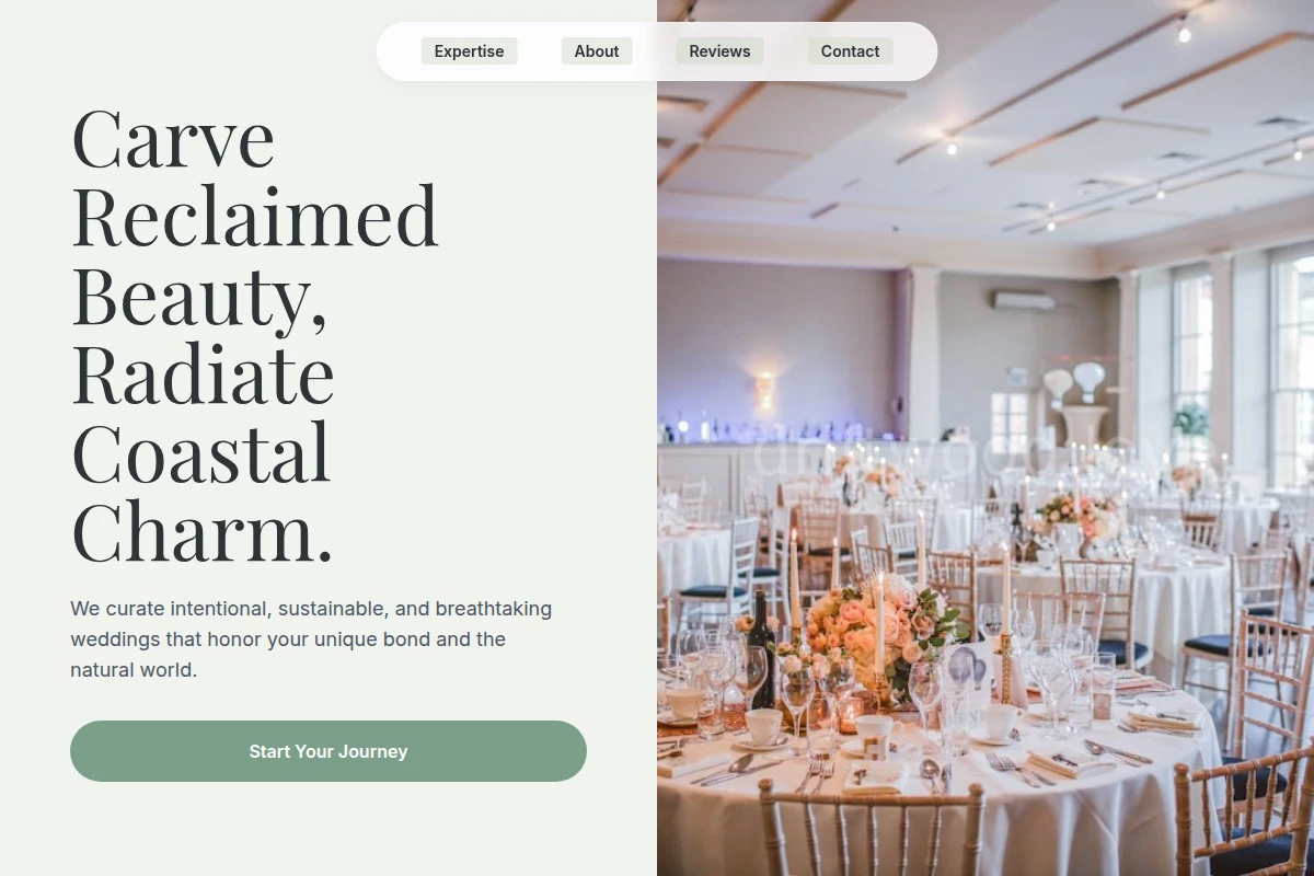 Reclaimed Wedding Planner