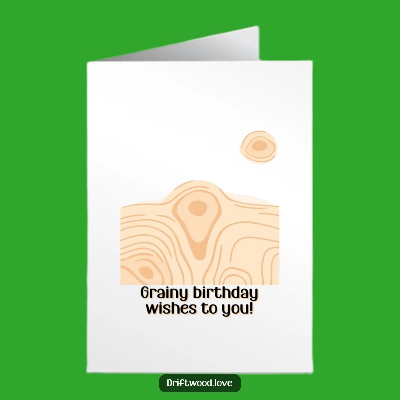 Vibrant Free Printable Birthday Card: Colorful Wood Grain for a Fun Celebration