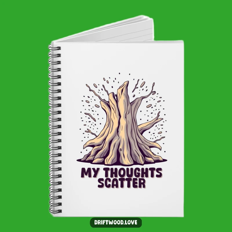 Funny Journal: Fragmented Driftwood from Digital Noise for Creative, Funny Notes